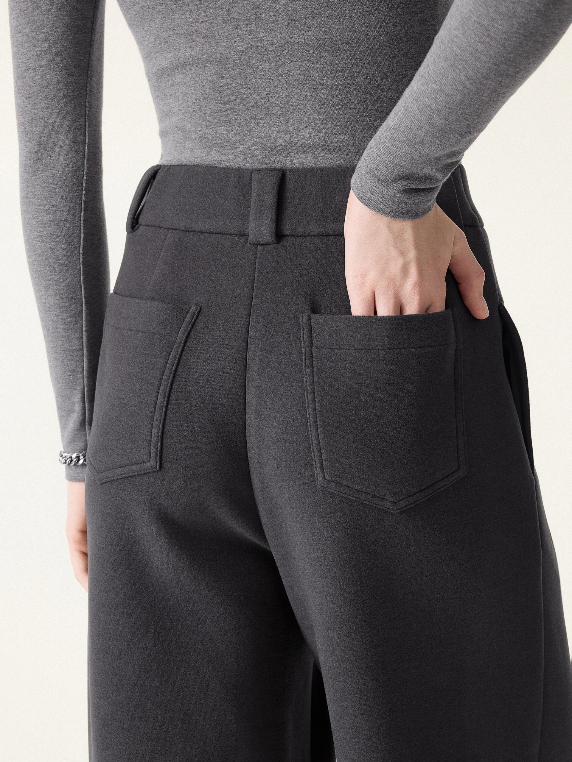 FuzzLuxe Flyfront Superweite Schlaghose - Image 7