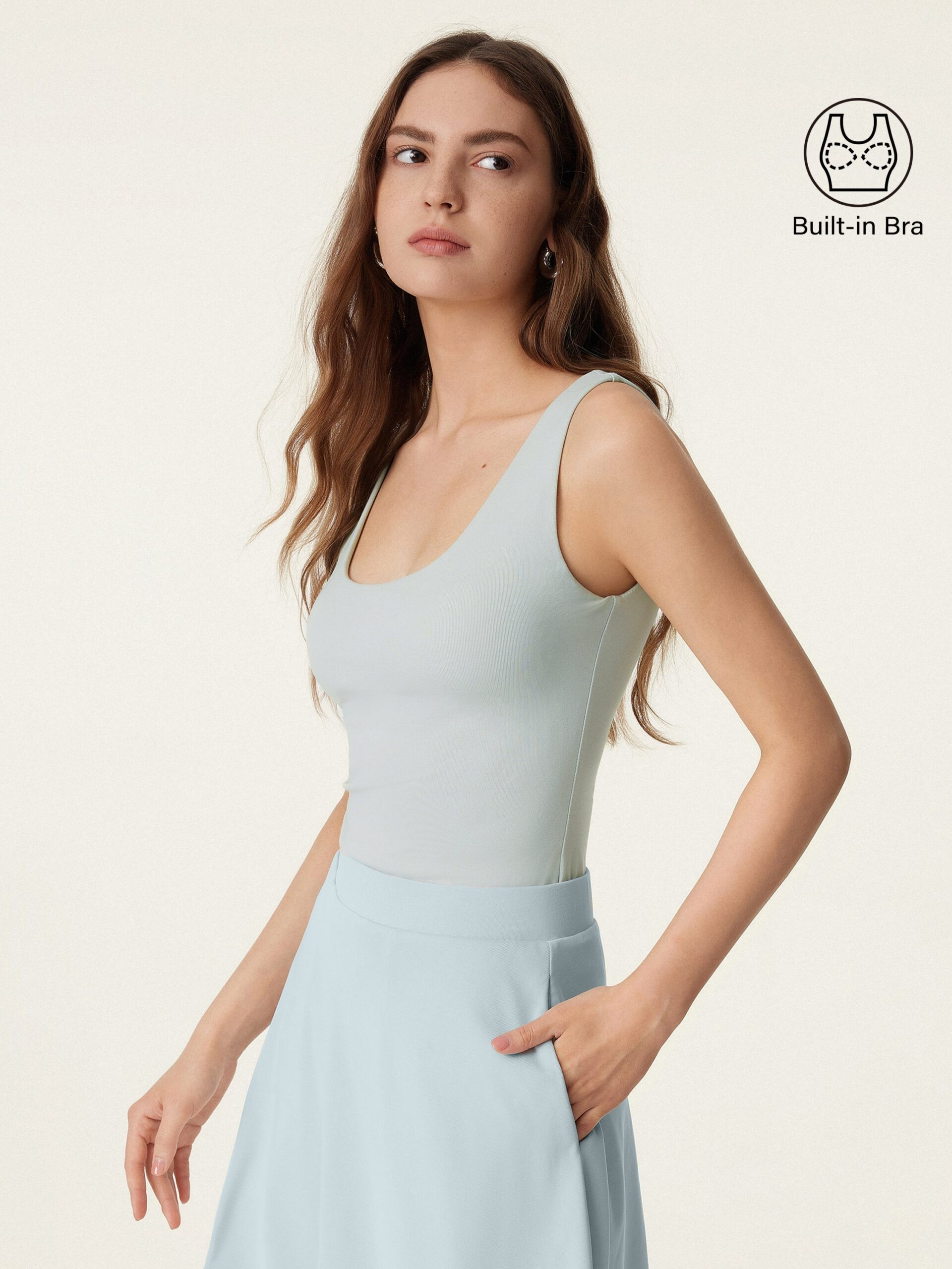 New Airy Brami Tank mit U-Ausschnitt - Image 3