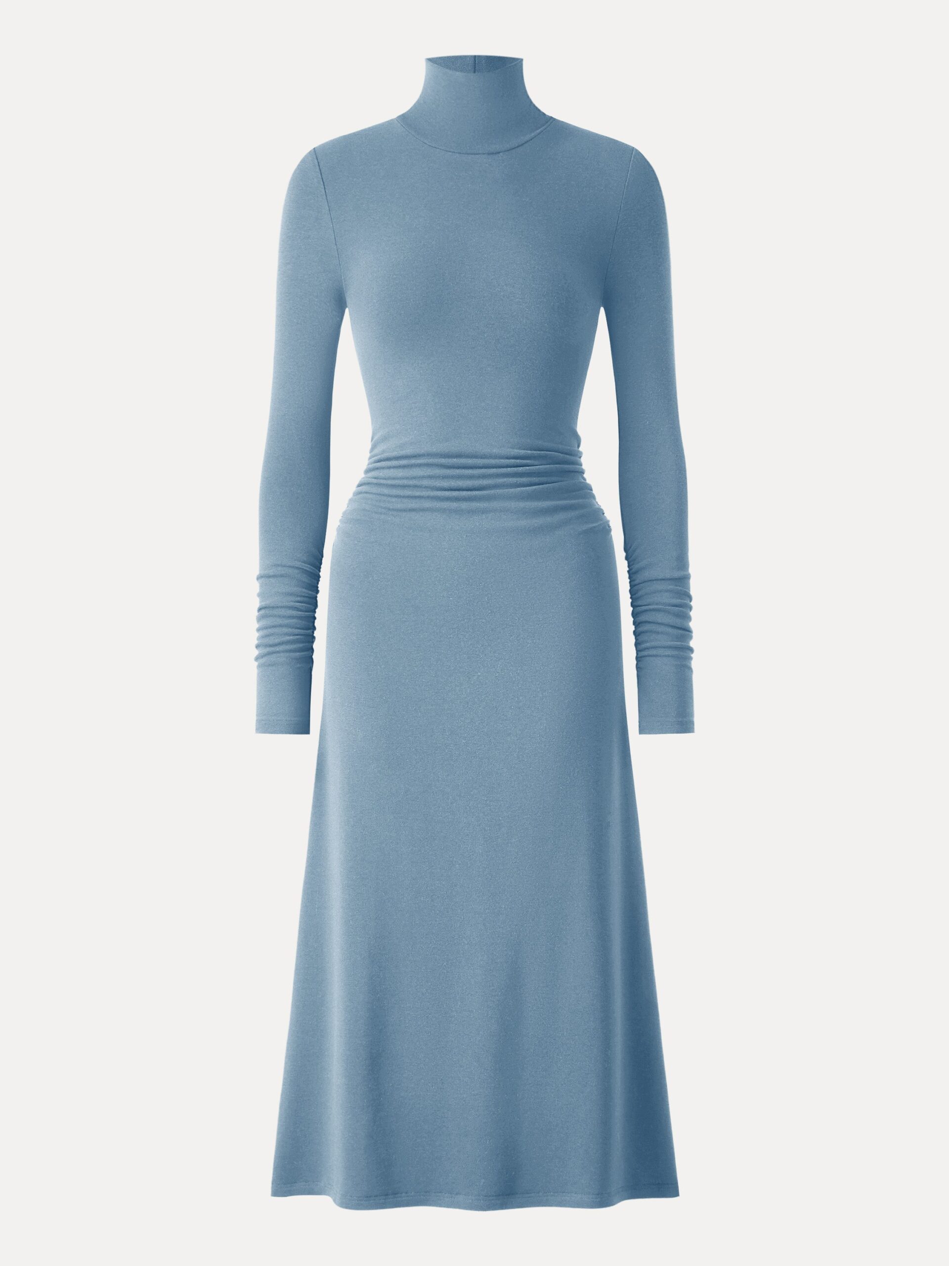 ProWarm Midikleid mit Rollkragen und gerafften Ärmeln - Image 11