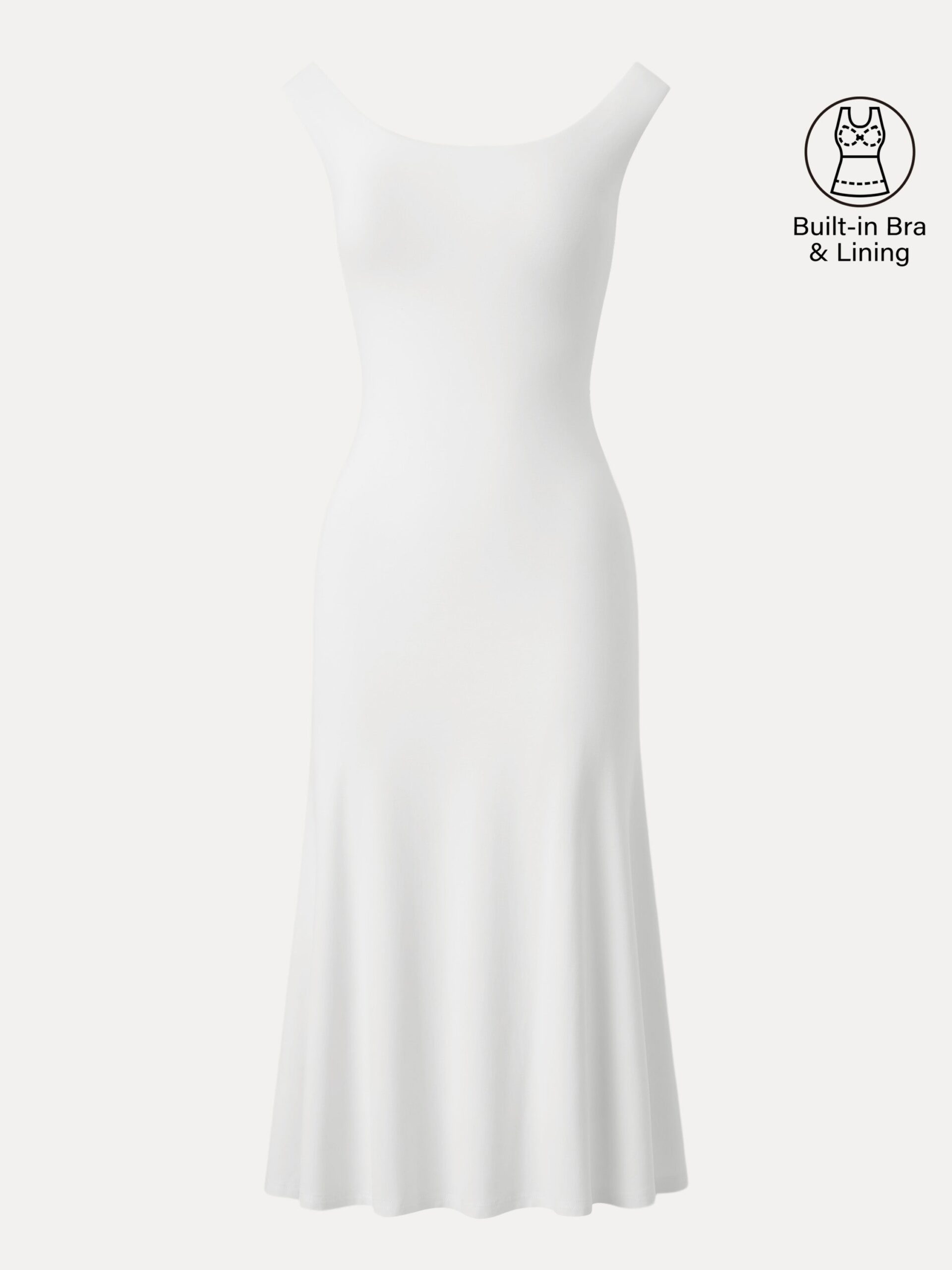 Brami-Midikleid mit U-Ausschnitt und tiefem Rückenausschnitt - Image 11