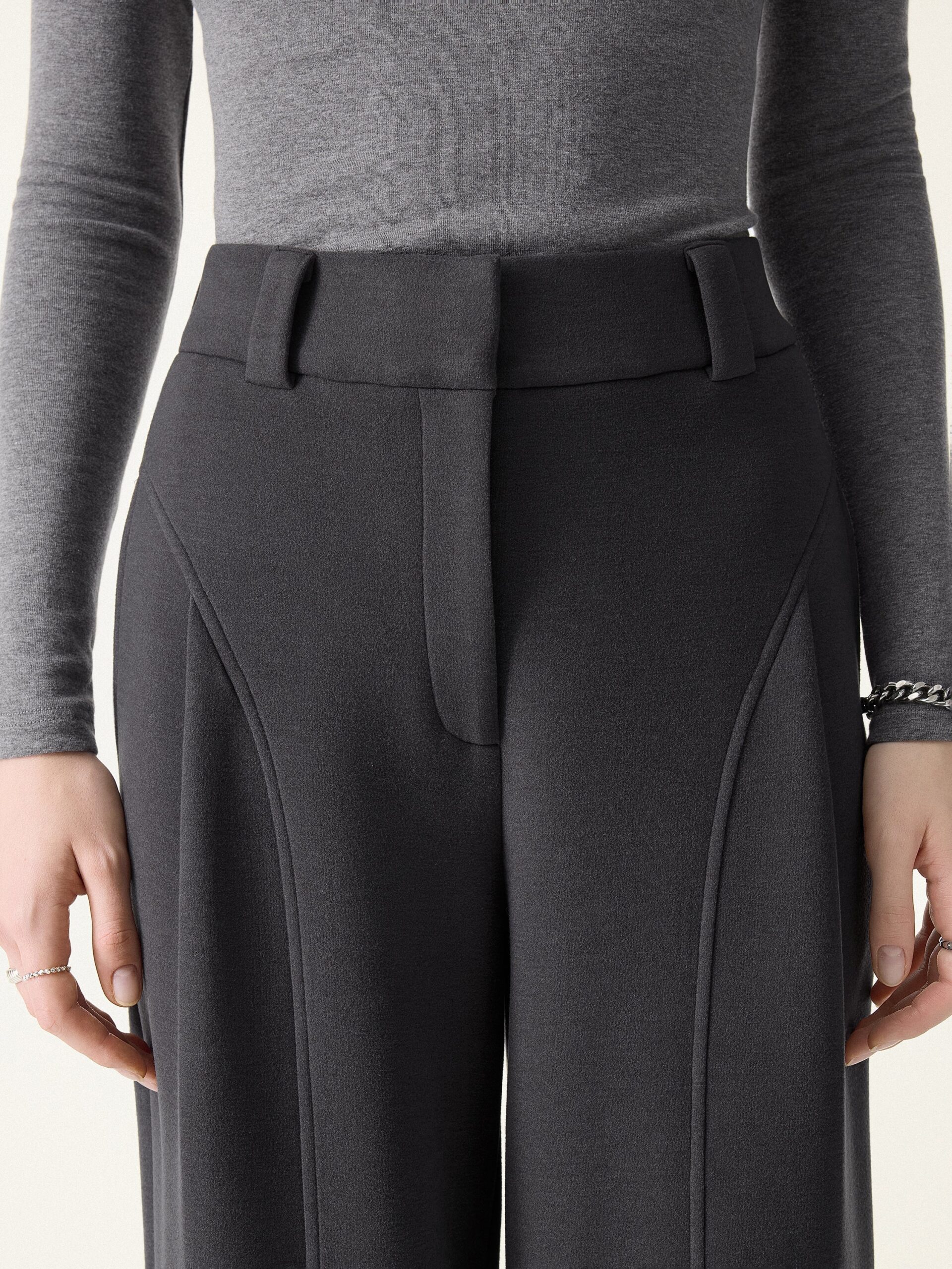 FuzzLuxe Flyfront Superweite Schlaghose - Image 5