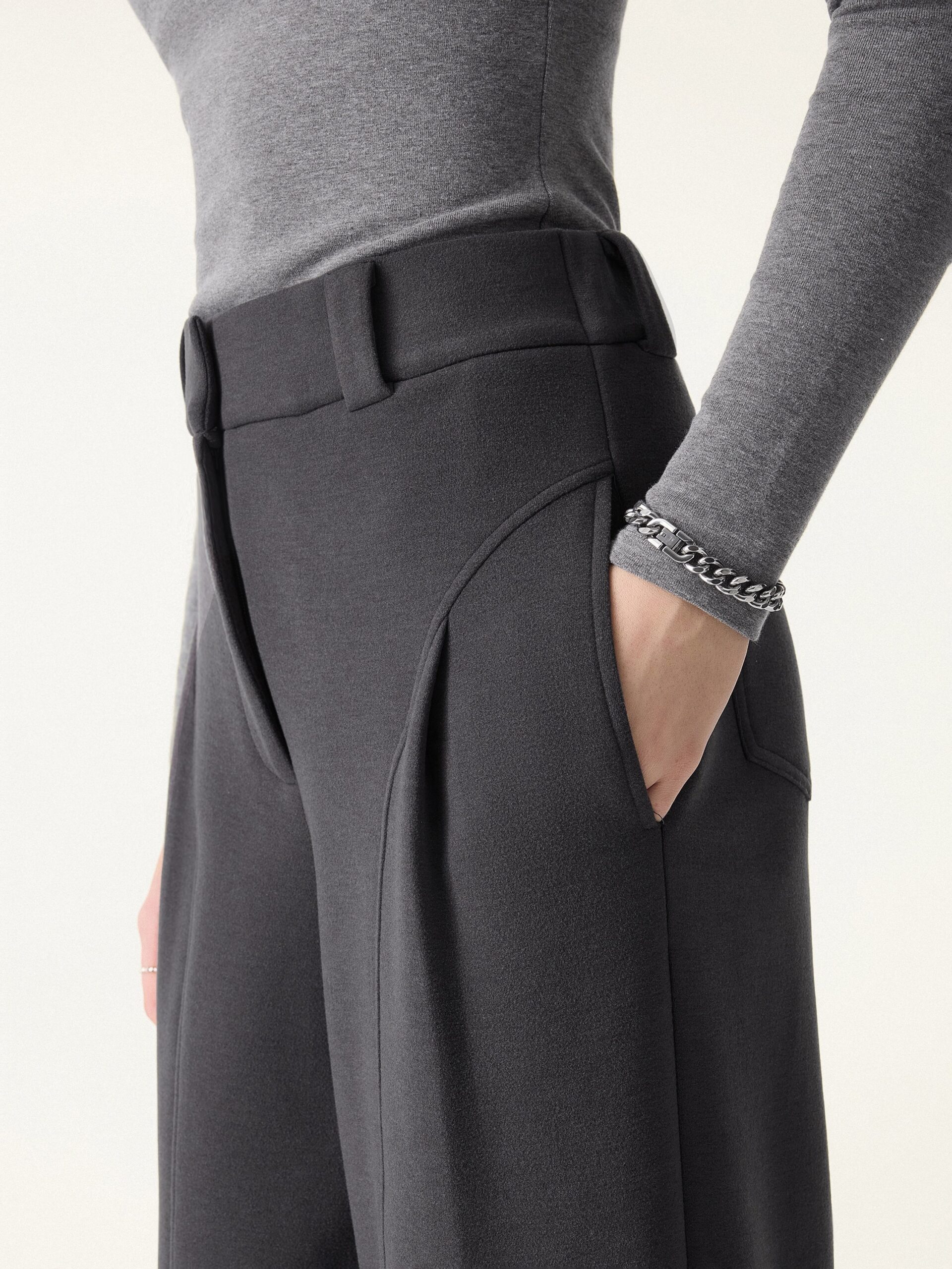 FuzzLuxe Flyfront Superweite Schlaghose - Image 6