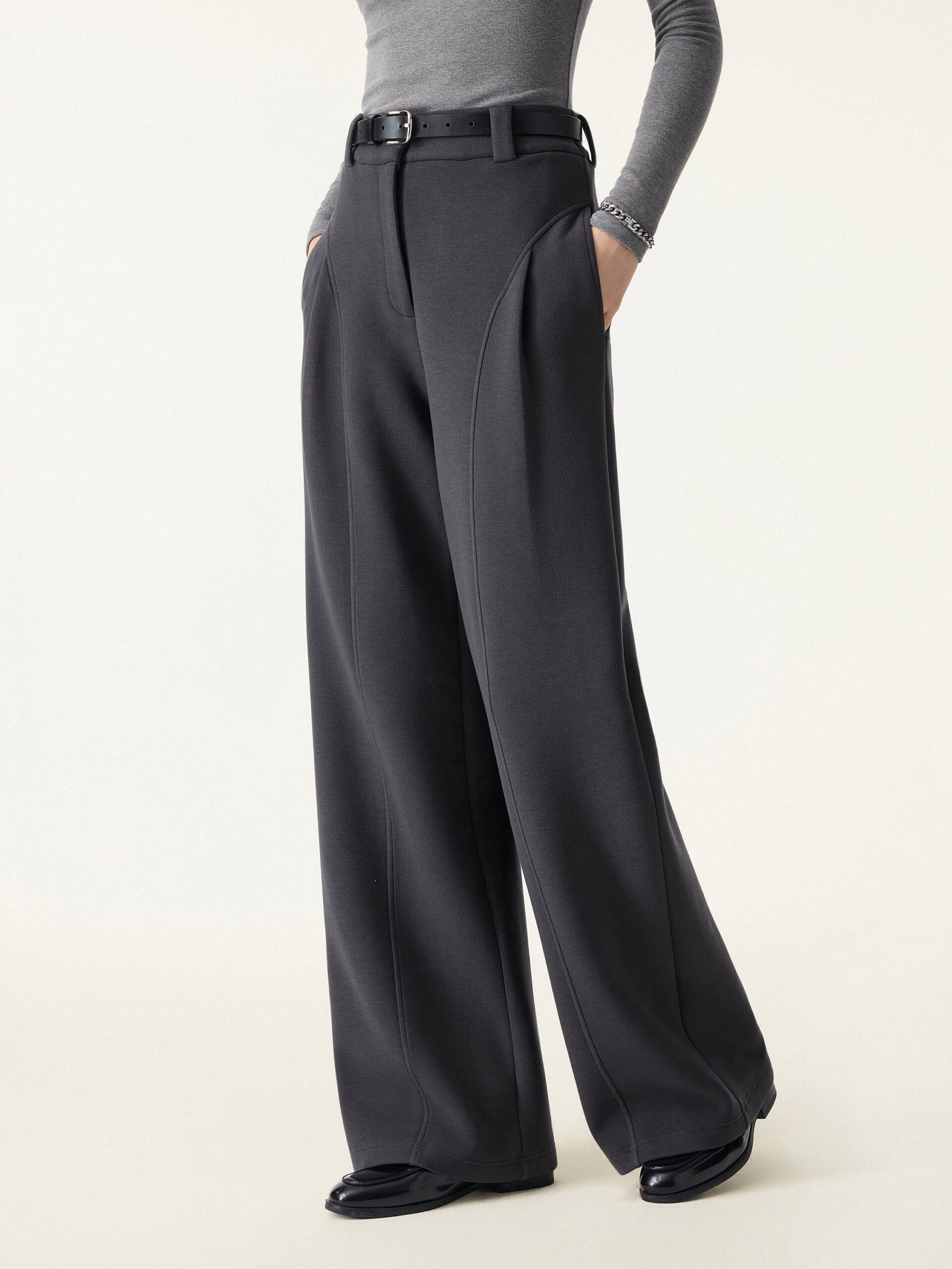 FuzzLuxe Flyfront Superweite Schlaghose - Image 9